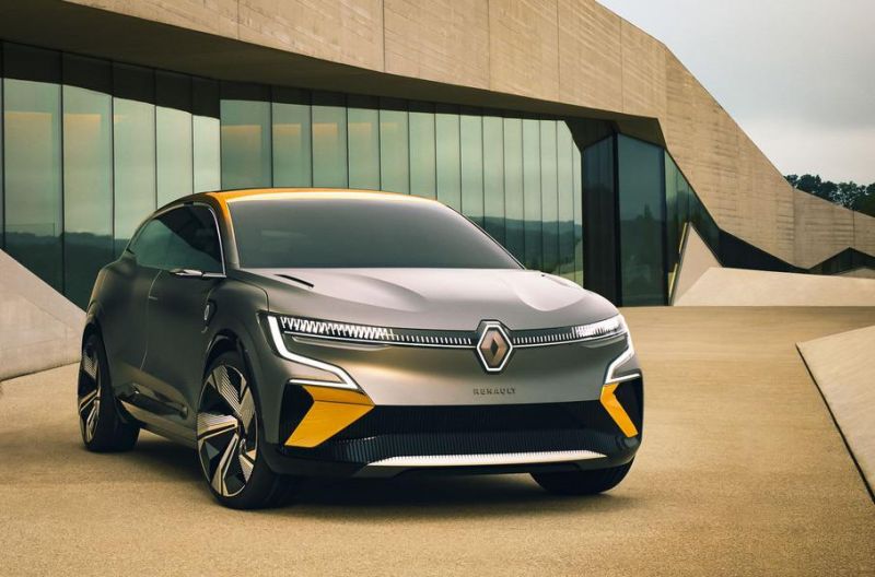 Серийный электромобиль концепт-кар Renault Megane eVision